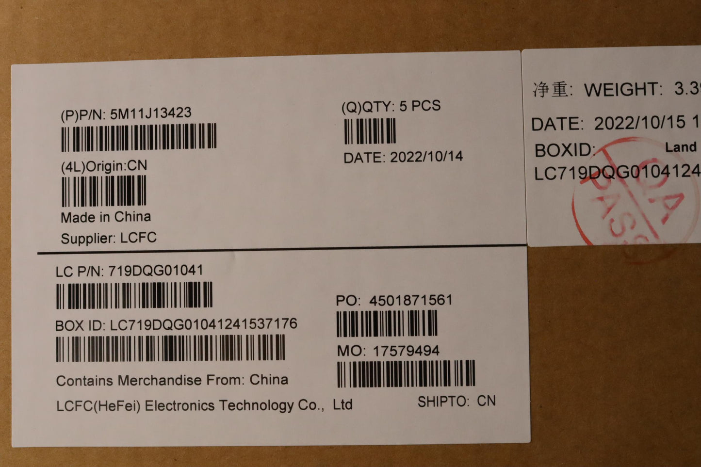 Lenovo Mechasm Kbd Bzl,Ww,Fpr,Bk,Chy, - 5M11J13423