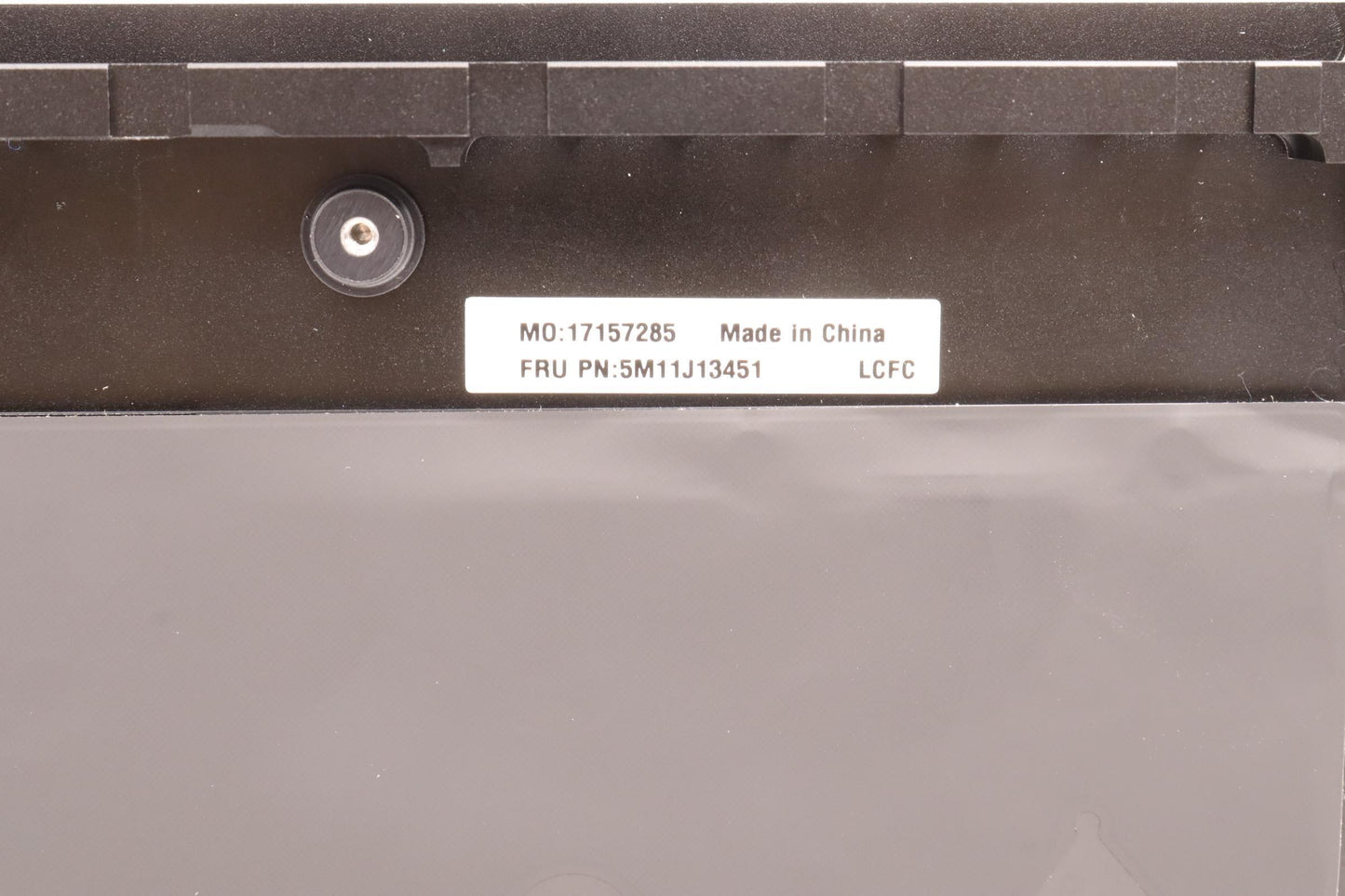 Lenovo Mechasm Kbd Bzl,Wl,Fpr,Bk,Srx, - 5M11J13451