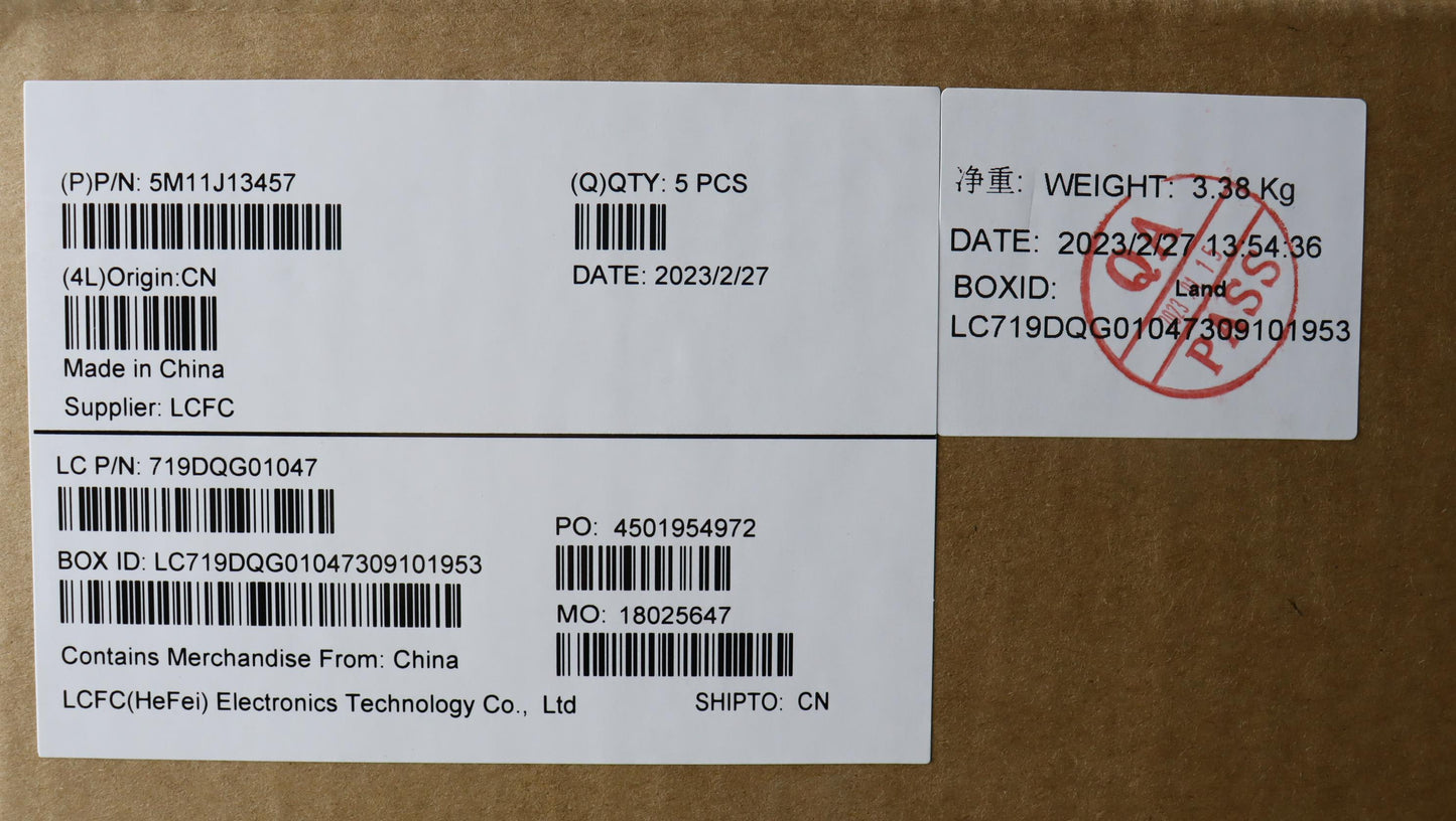 Lenovo Mechasm Kbd Bzl,Wl,Fpr,Bk,Srx, - 5M11J13457