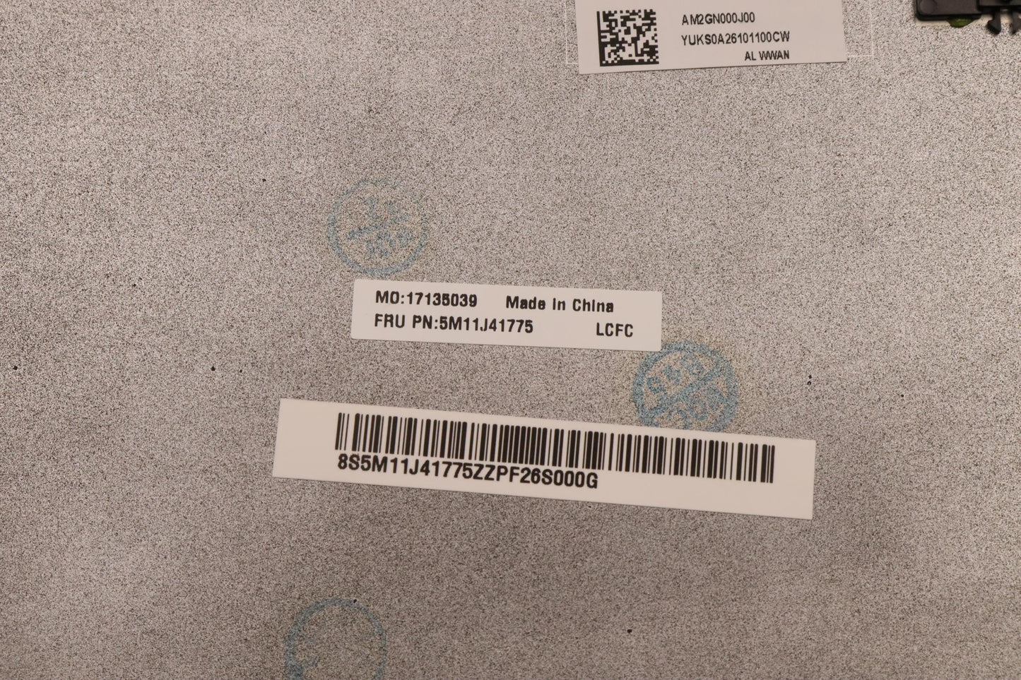 Lenovo Mechasm Base Cover,Asm,Wwan - 5M11J41775