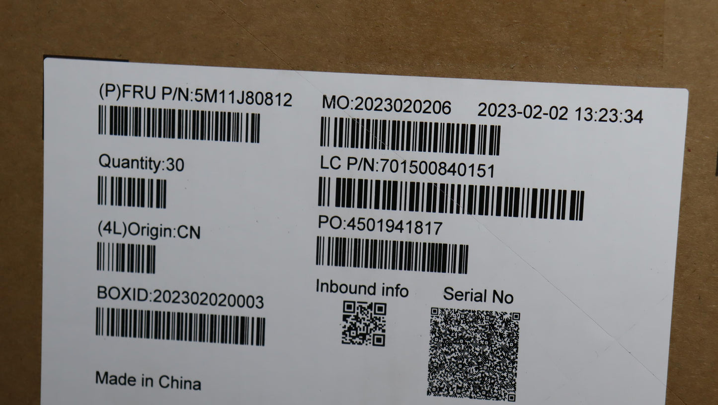 Lenovo Mech_Asm Smart One_Top_Cover_A - 5M11J80812