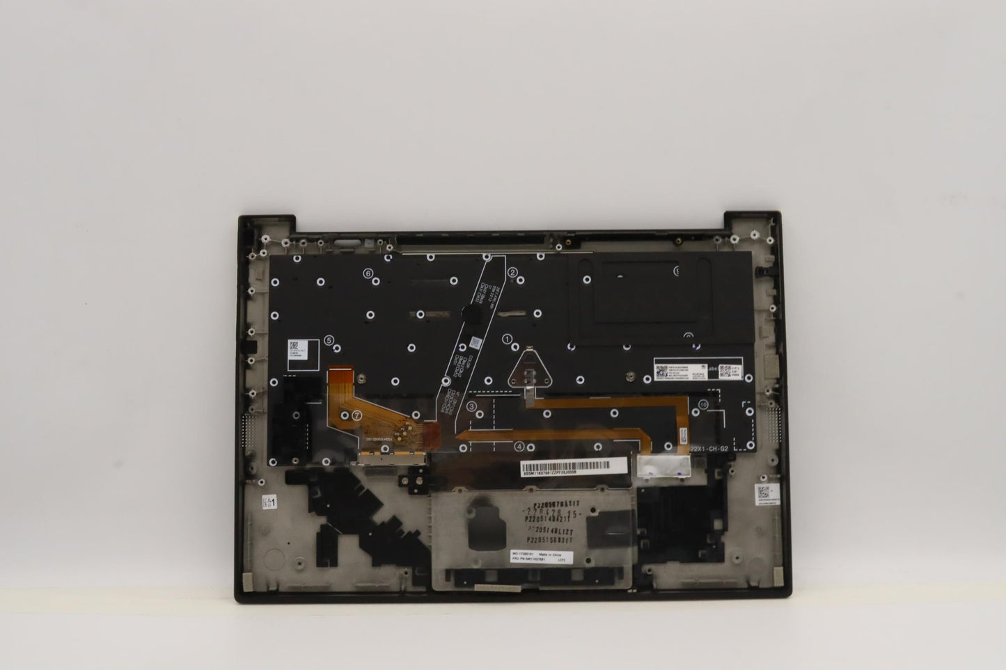 Lenovo USA English Keyboard with C-Cover, Deep Black, Backlit, WLAN - 5M11K07681