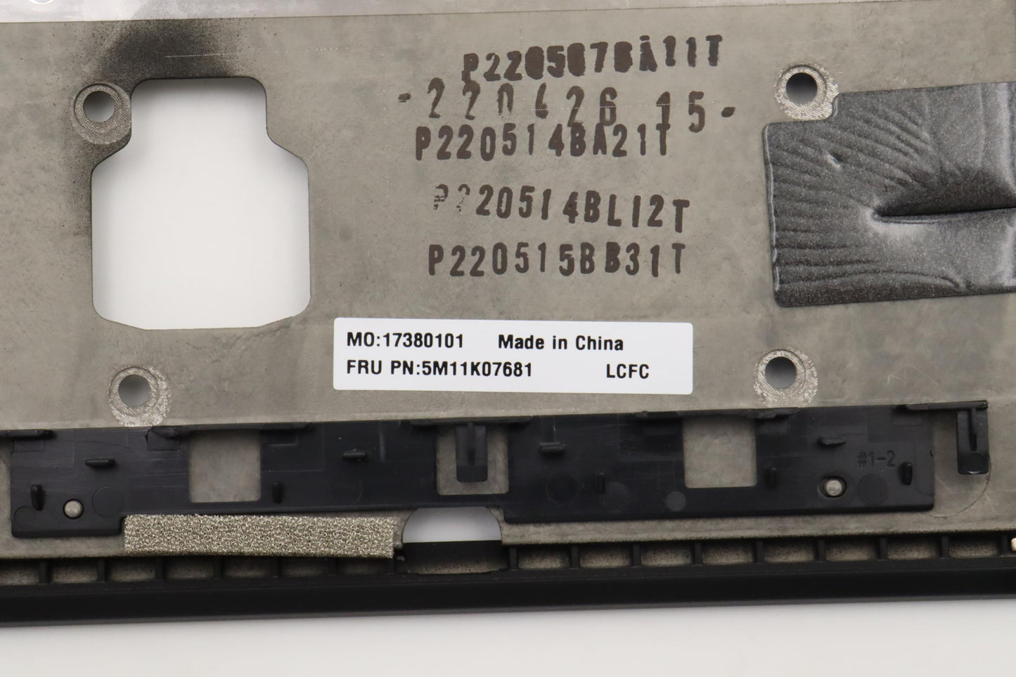 Lenovo USA English Keyboard with C-Cover, Deep Black, Backlit, WLAN - 5M11K07681