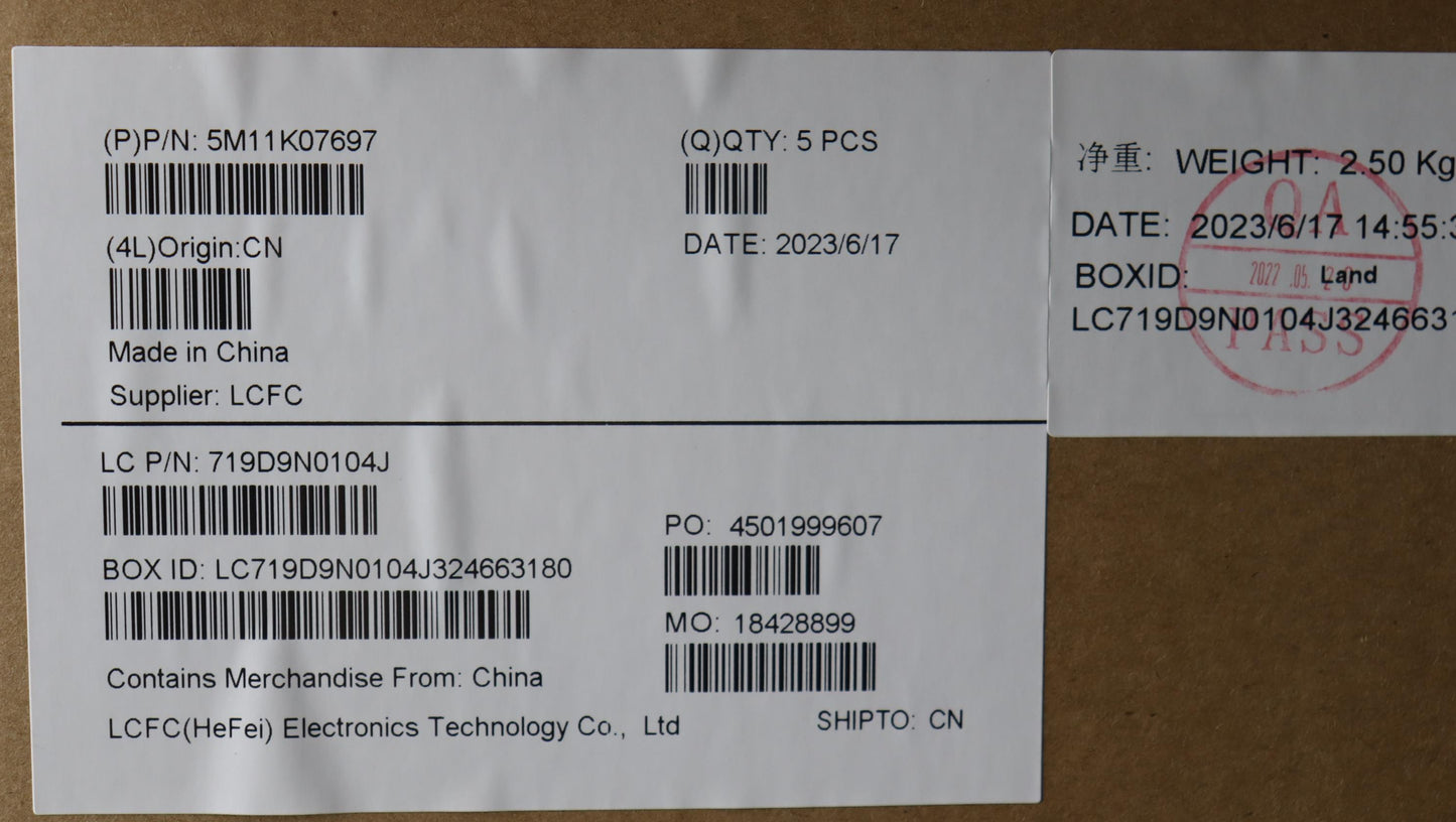 Lenovo Mechasm Grp Kbd Bzl,Tur,Ww,Db, - 5M11K07697