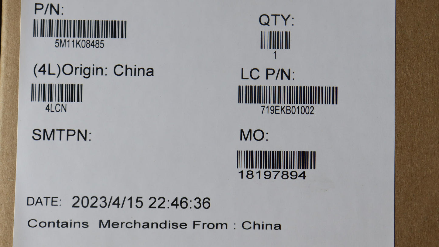 Lenovo Fru Cs21 3+2Bcp,Small,My - 5M11K08485