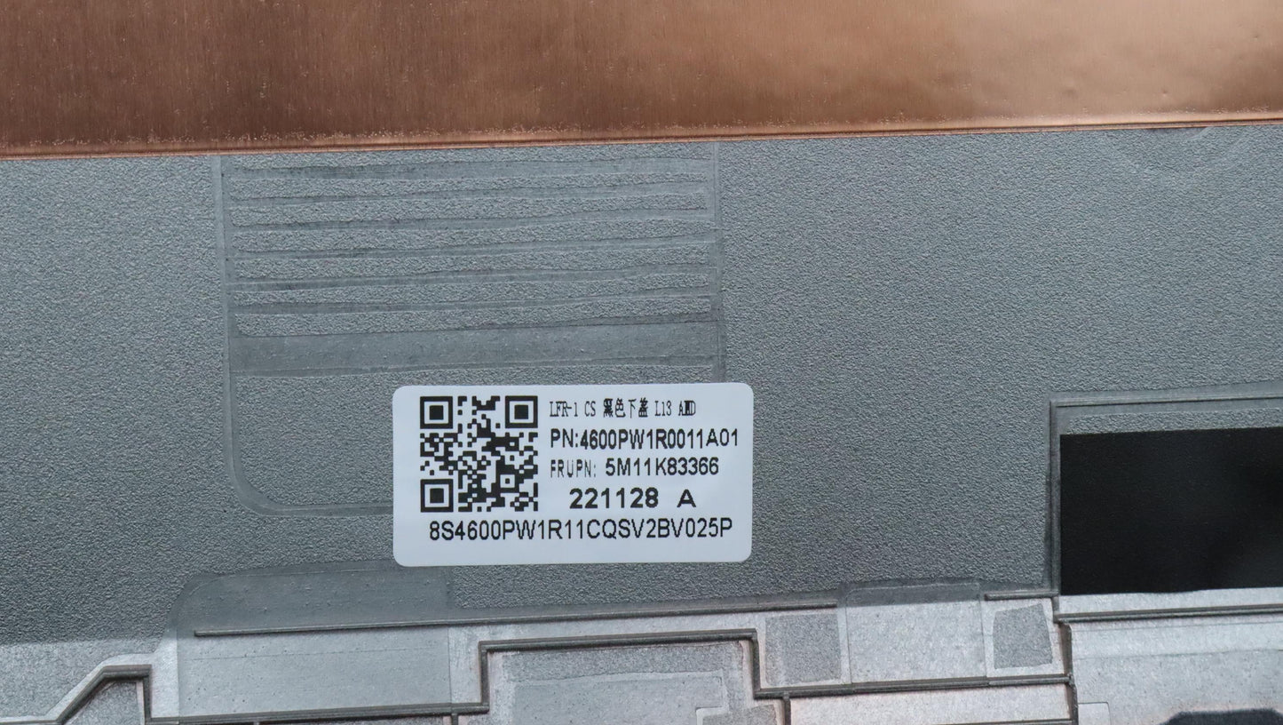 Lenovo Mech_Asm Fru D Cover Cs Bk L13 - 5M11K83366