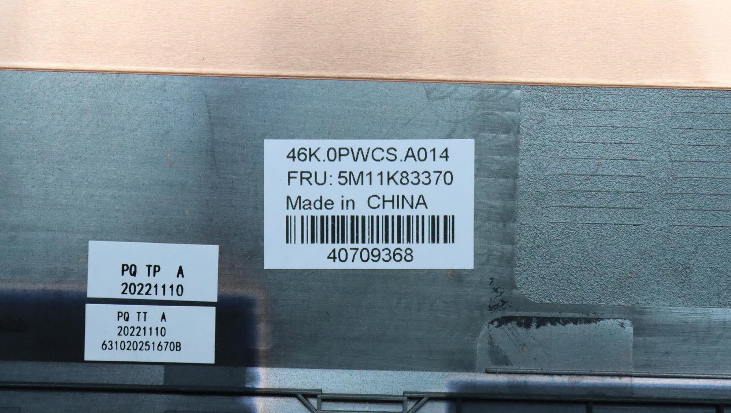Lenovo Mech_Asm Fru D Cover Yoga Bk L - 5M11K83370
