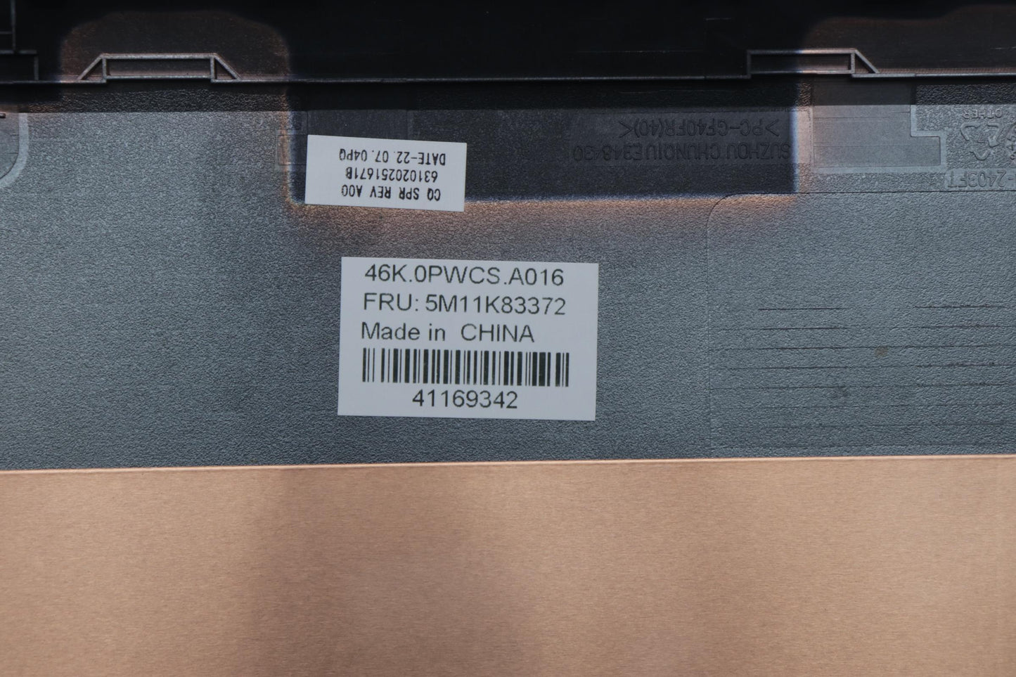 Lenovo Mech_Asm Fru D Cover Yoga Sg L - 5M11K83372