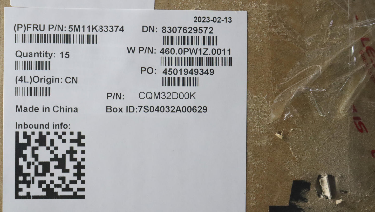 Lenovo D Cover, Black - 5M11K83374