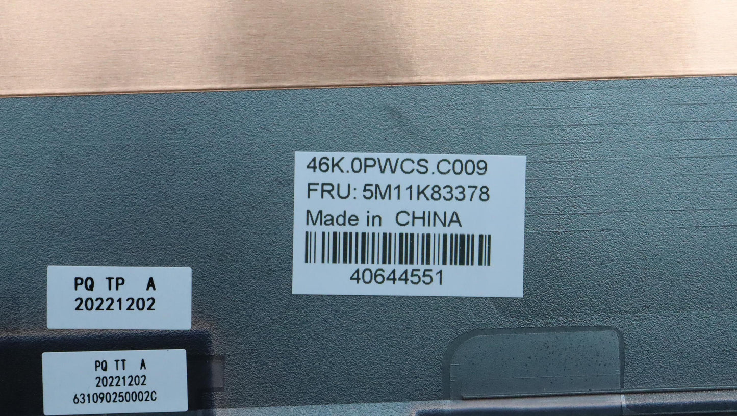 Lenovo D Cover YG BK L13 Fenrir - 5M11K83378