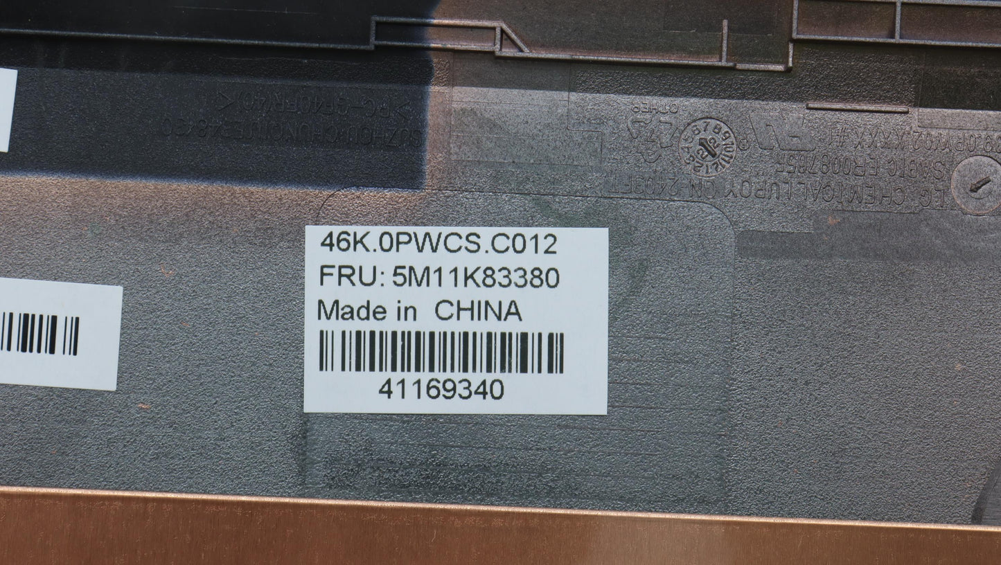 Lenovo Mech_Asm Fru D Cover,Yg Sg L13 - 5M11K83380