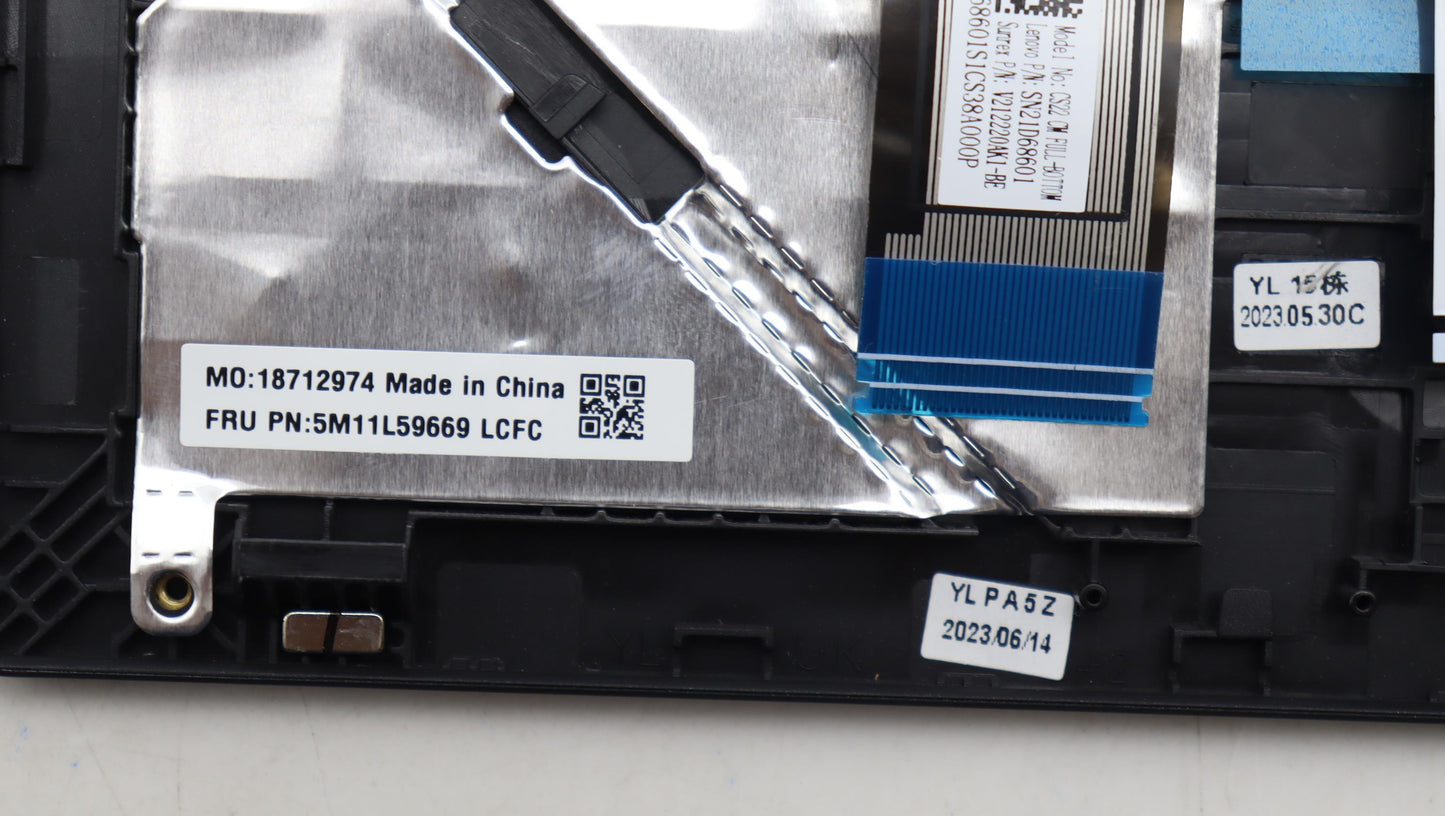 Lenovo Mech_Asm Fru Kb Ccv Bel Uk (Sr - 5M11L59669