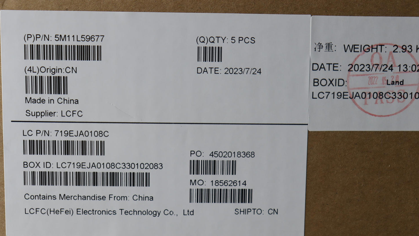 Lenovo Mech_Asm Fru Kb Ccv Spa Uk (Sr - 5M11L59677