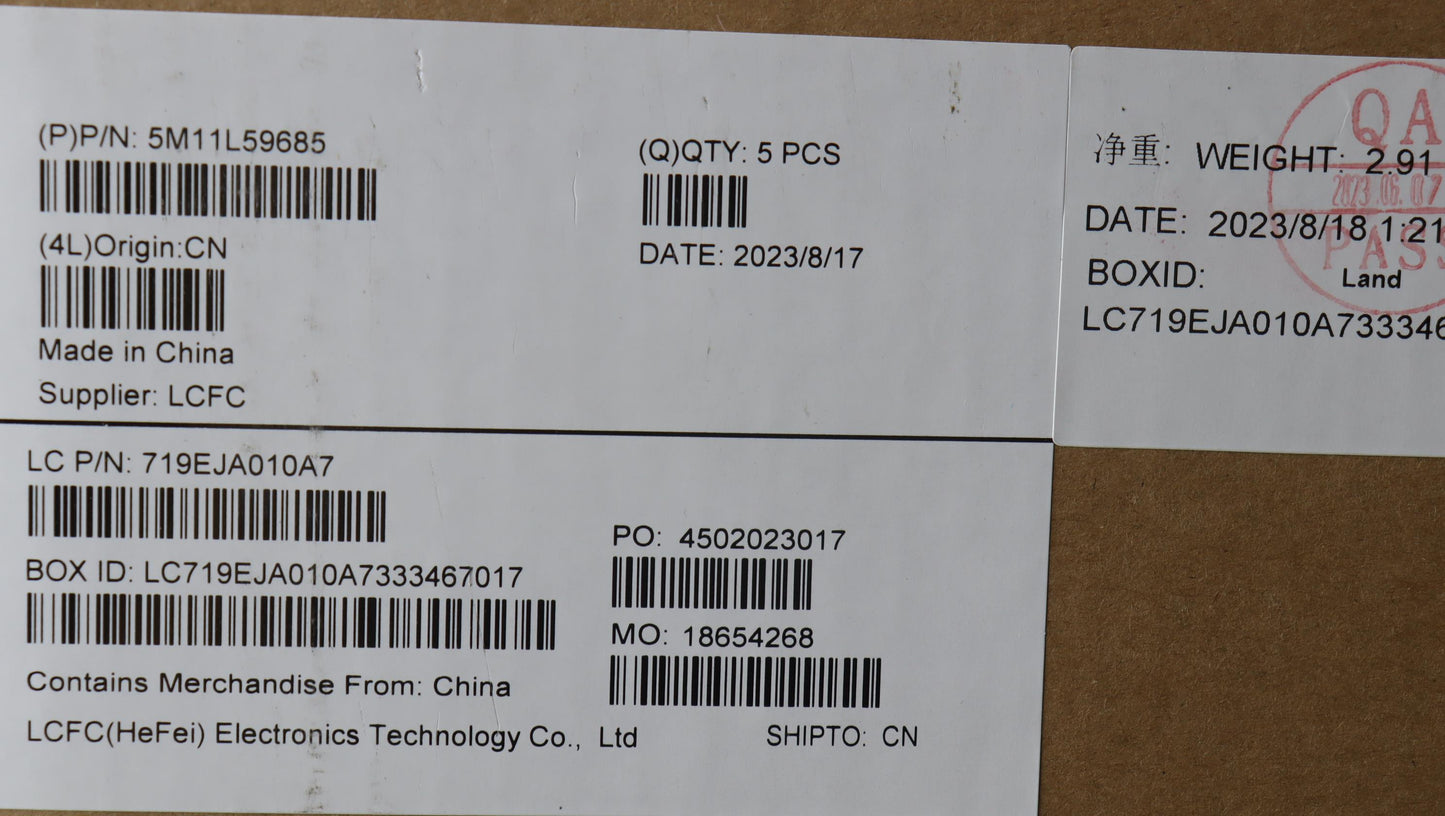Lenovo Mech_Asm Fru Kb Ccv Ger Uk (Sr - 5M11L59685