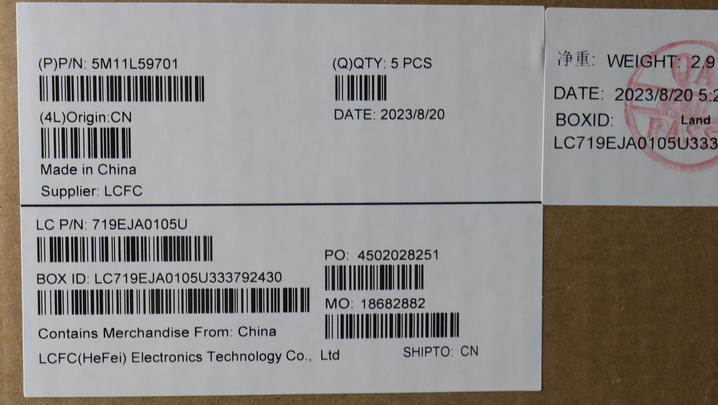 Lenovo Mech_Asm Fru Kb Ccv Ita Uk (Sr - 5M11L59701