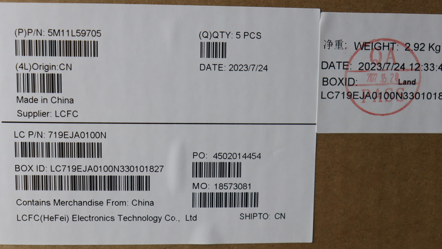 Lenovo Mech_Asm Fru Kb Ccv Nor Uk (Sr - 5M11L59705