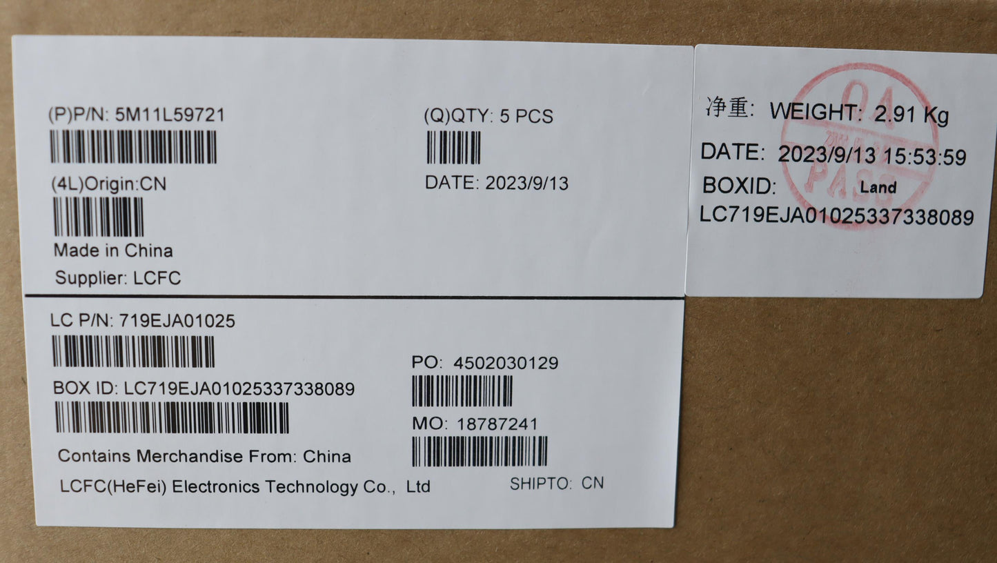 Lenovo Mech_Asm Fru Kb Ccv Slv Uk (Sr - 5M11L59721