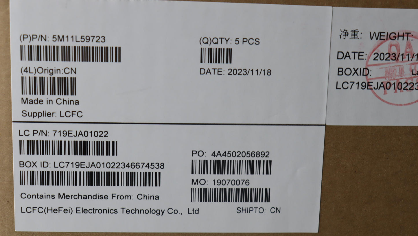 Lenovo Mech_Asm Fru Kb Ccv Swe/Fin Uk - 5M11L59723