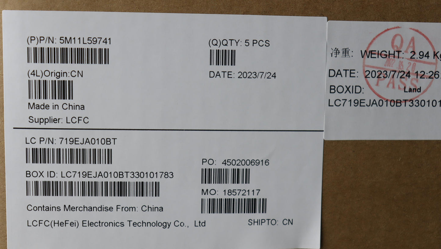Lenovo Mech_Asm Fru Kb Ccv Uke Uk (Sr - 5M11L59741
