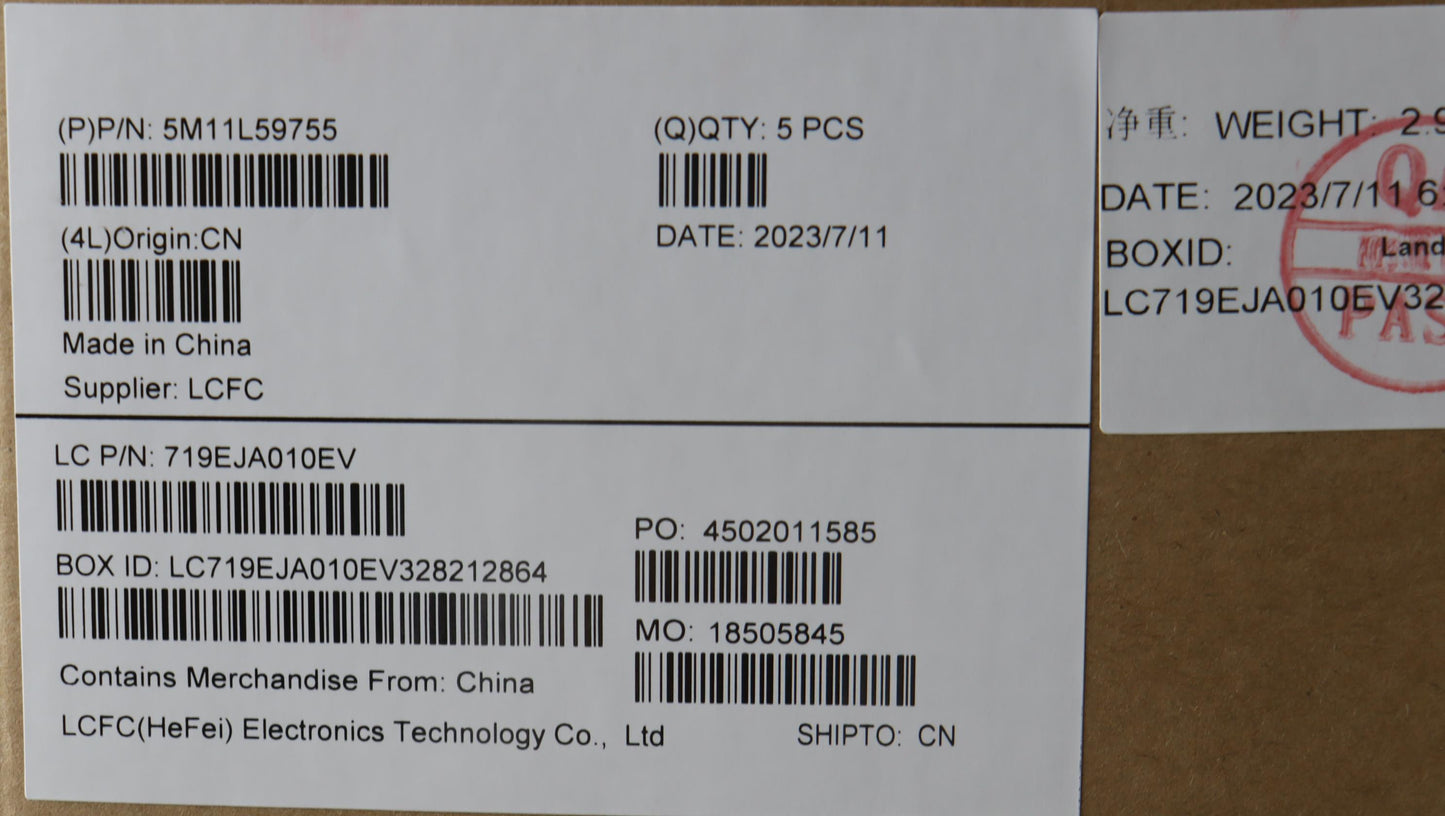 Lenovo Mech_Asm Fru Kb Ccv Jpn Jp (Ch - 5M11L59755