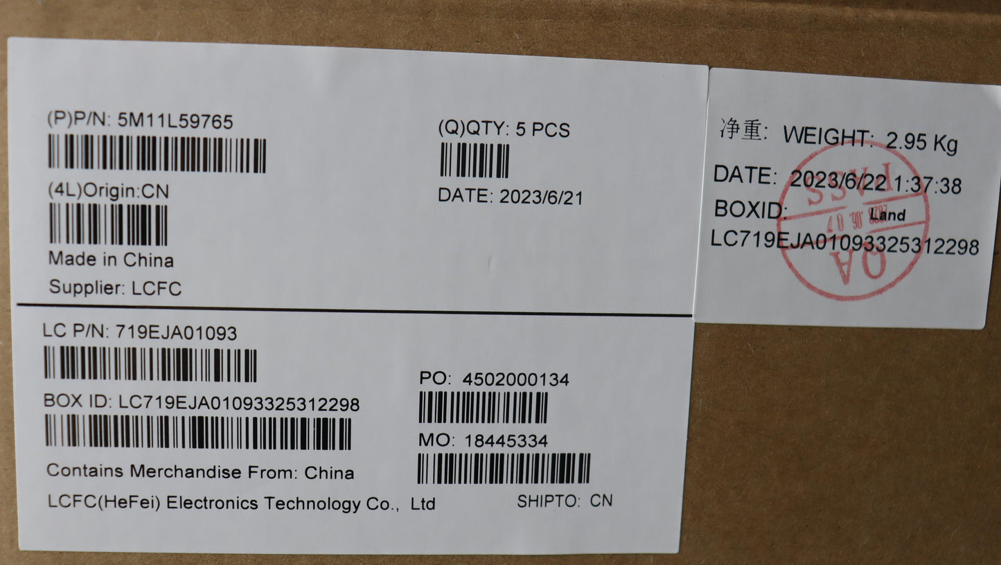 Lenovo Mech_Asm Fru Kb Ccv Thai Us (S - 5M11L59765