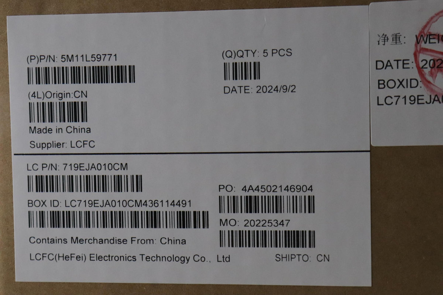 Lenovo Mech_Asm Fru Kb Ccv Ind Eng Us - 5M11L59771