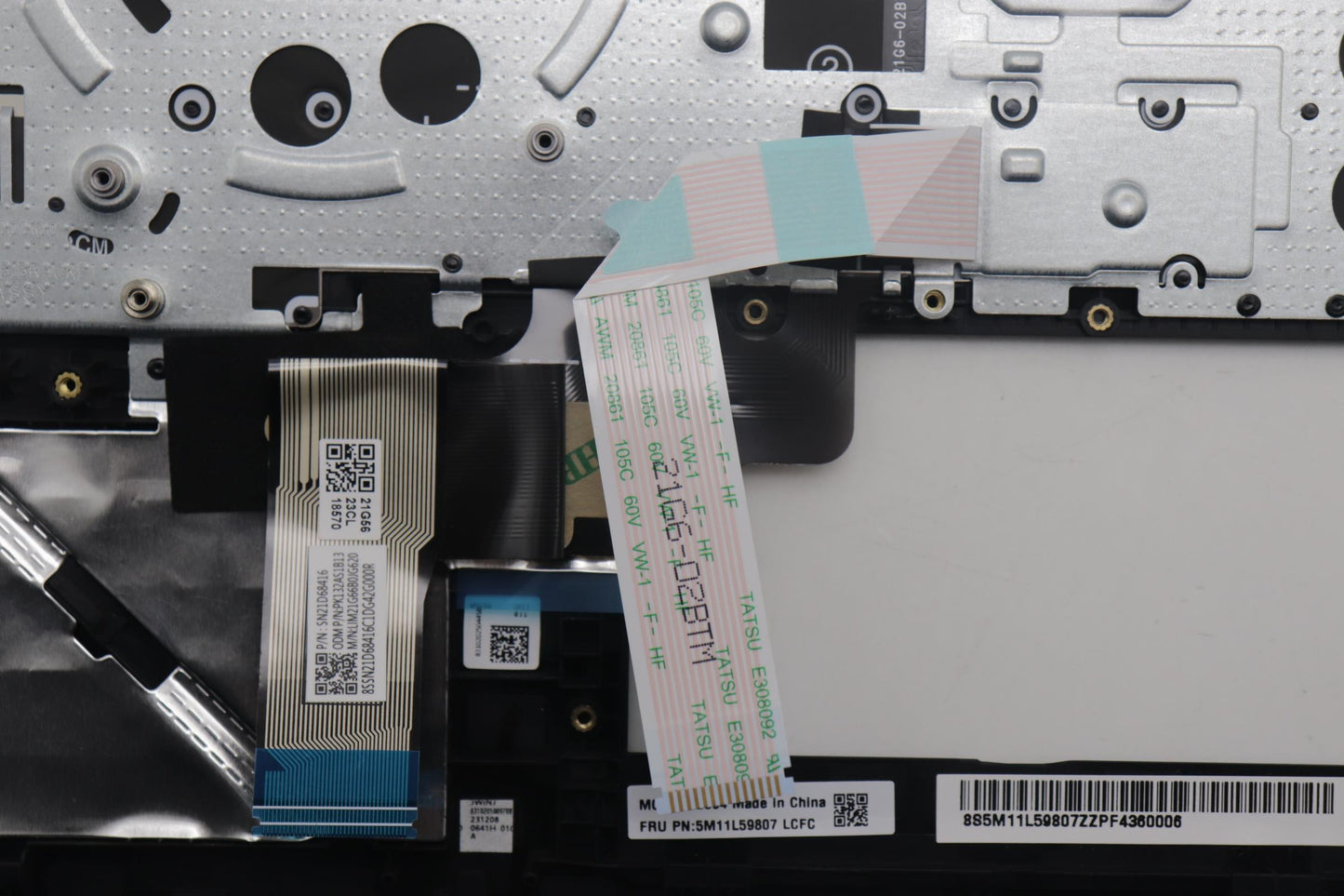 Lenovo Mech_Asm Fru Kb Ccv Bel Uk Bl - 5M11L59807
