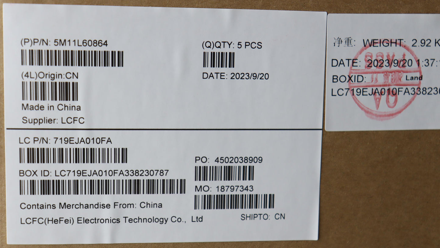 Lenovo Mech_Asm Fru Kb Ccv Gre Us Bl - 5M11L60864