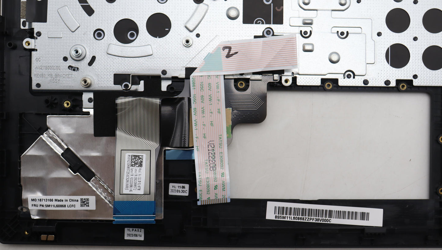 Lenovo Mech_Asm Fru Kb Ccv Hun Uk Bl - 5M11L60868