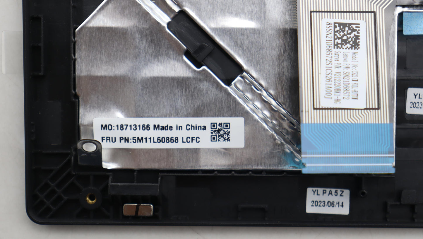 Lenovo Mech_Asm Fru Kb Ccv Hun Uk Bl - 5M11L60868