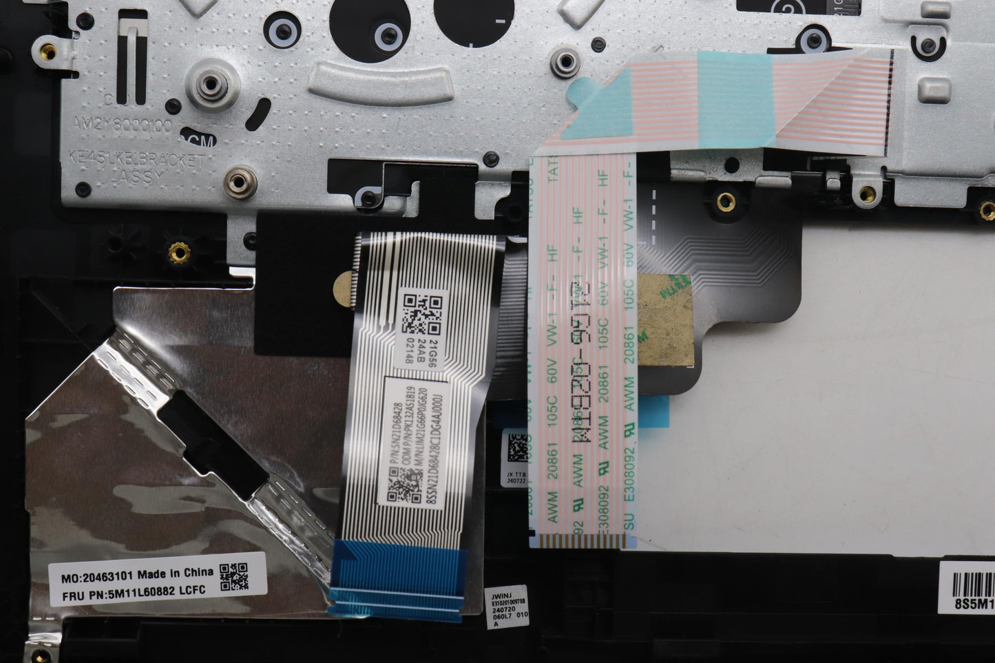 Lenovo Mech_Asm Fru Kb Ccv Por Uk Bl - 5M11L60882