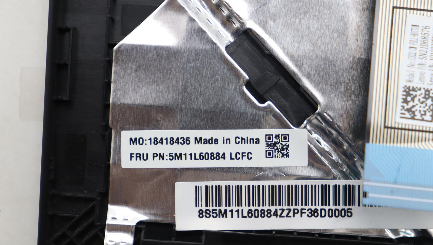Lenovo Mech_Asm Fru Kb Ccv Por Uk Bl - 5M11L60884