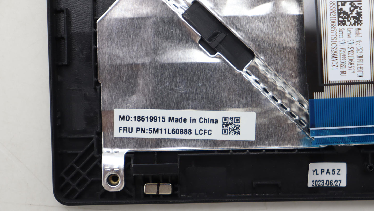 Lenovo Mech_Asm Fru Kb Ccv Rus Us Bl - 5M11L60888