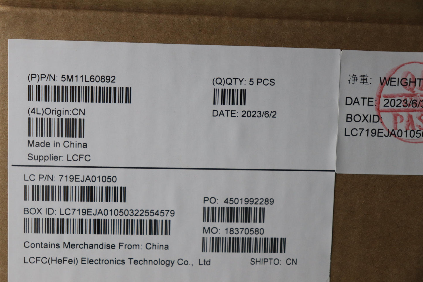 Lenovo Mech_Asm Fru Kb Ccv Cze/Slk Uk - 5M11L60892