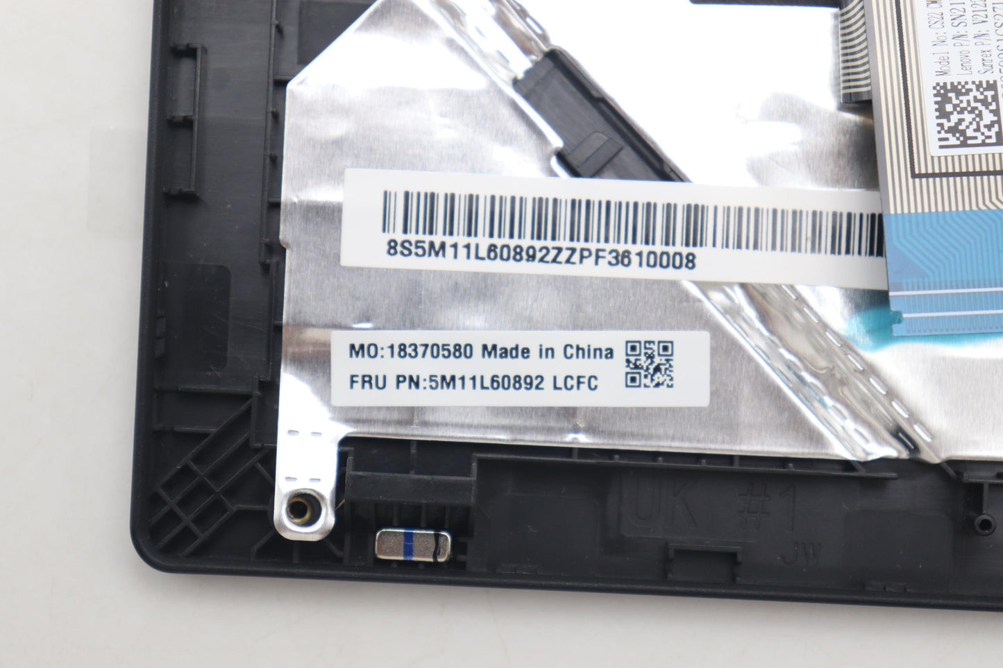 Lenovo Mech_Asm Fru Kb Ccv Cze/Slk Uk - 5M11L60892