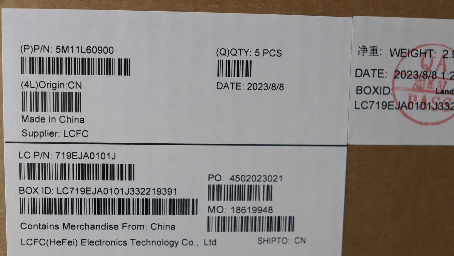 Lenovo Mech_Asm Fru Kb Ccv Swe/Fin Uk - 5M11L60900