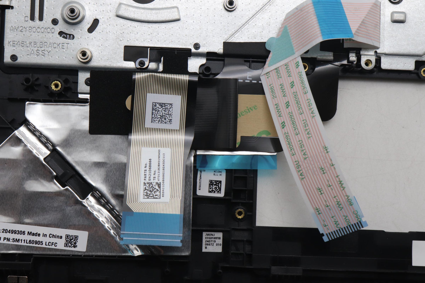 Lenovo Mech_Asm Fru Kb Ccv Nordic Uk - 5M11L60905