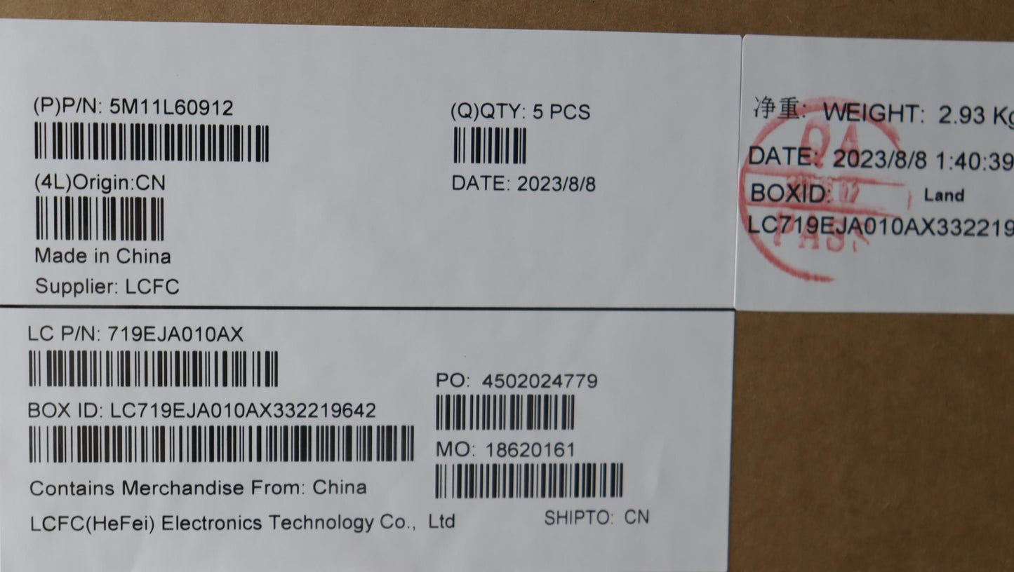 Lenovo Mech_Asm Fru Kb Ccv Tur Uk Bl - 5M11L60912