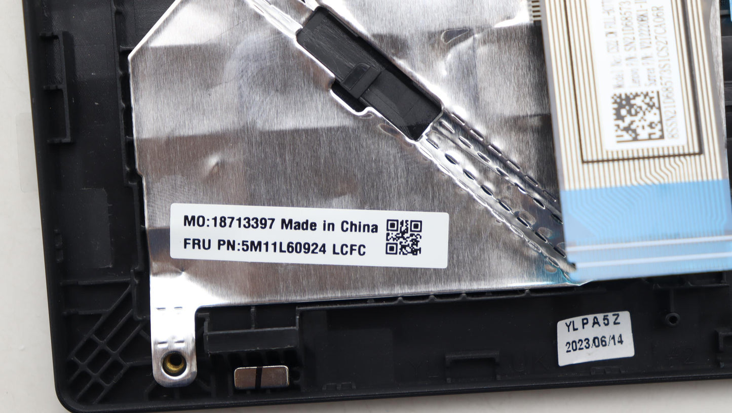 Lenovo Mech_Asm Fru Kb Ccv Ild Uk Bl - 5M11L60924