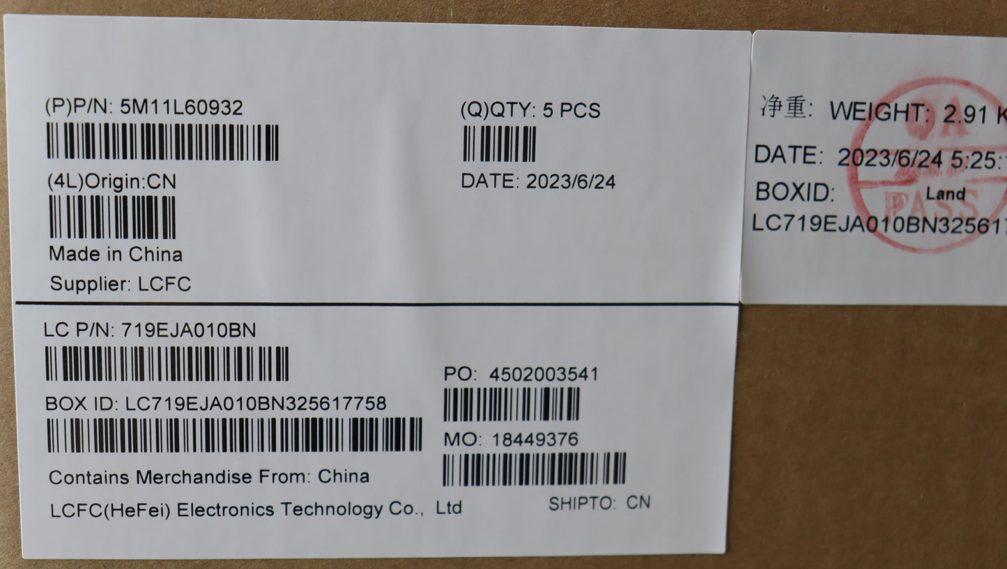 Lenovo Mech_Asm Fru Kb Ccv Jpn Jp Bl - 5M11L60932
