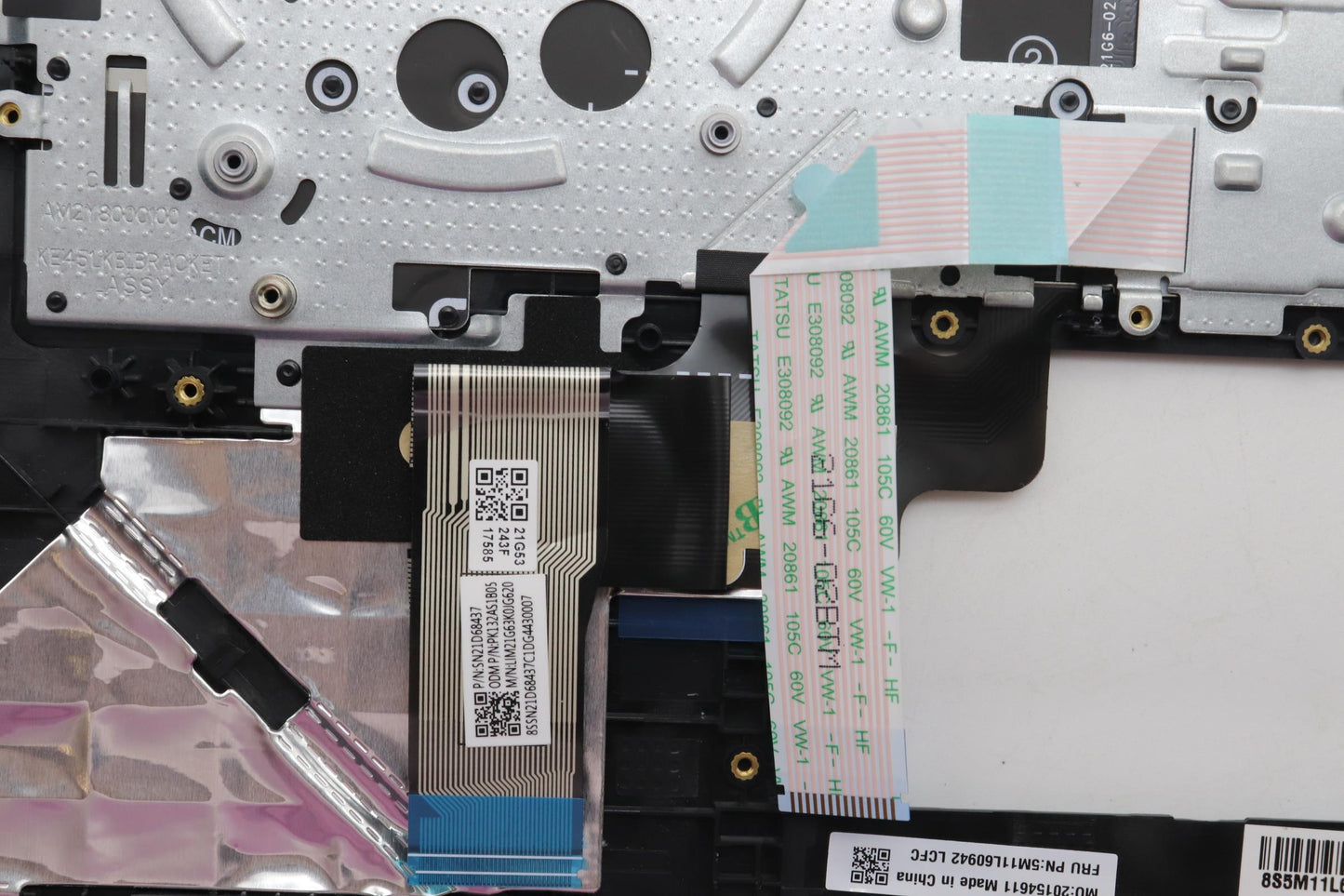 Lenovo Mech_Asm Fru Kb Ccv Kor Us Bl - 5M11L60942