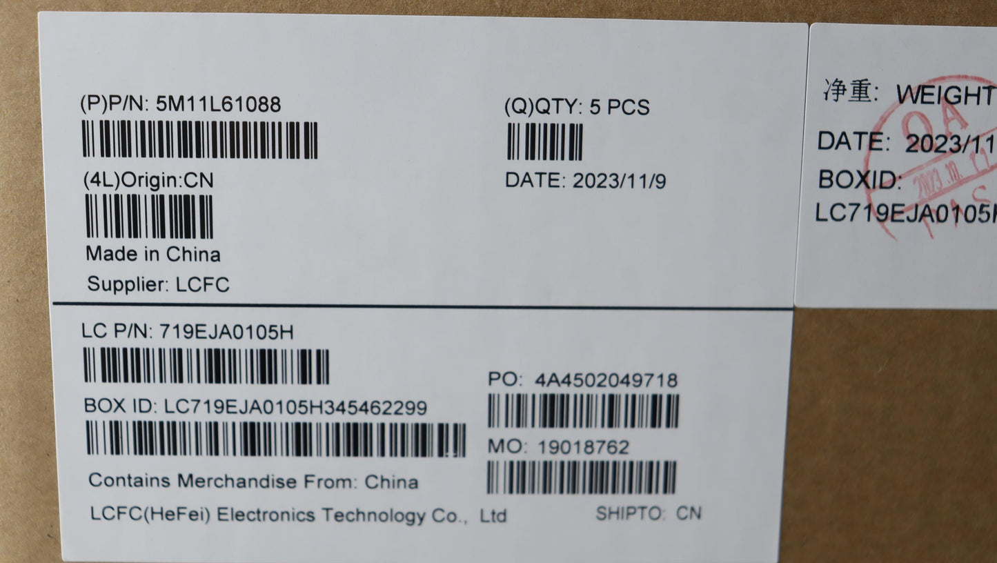 Lenovo Mech_Asm Fru Kb Ccv Ind Eng Us - 5M11L61088