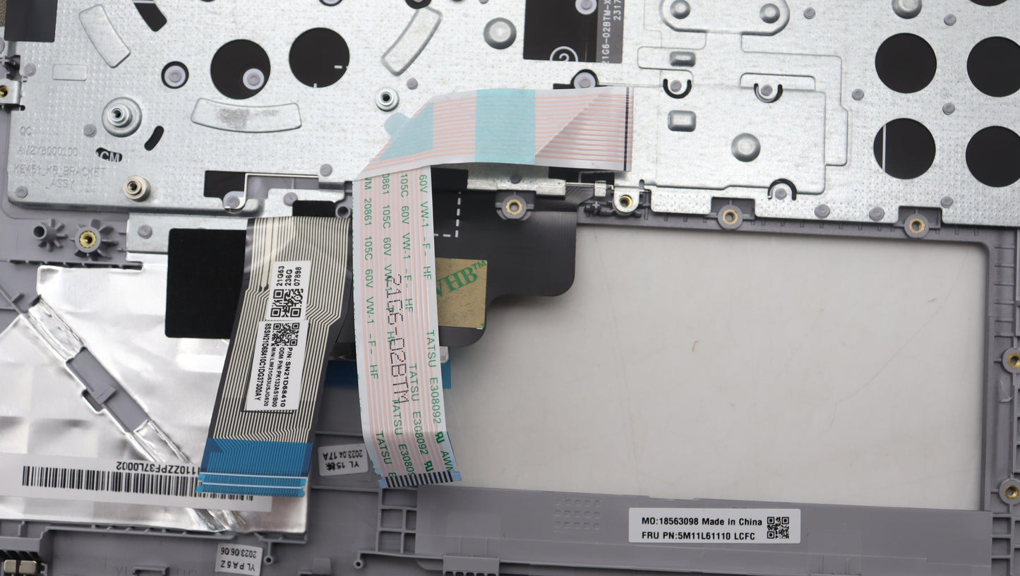 Lenovo Mech_Asm Fru Kb Ccv Eng Us Bl - 5M11L61110