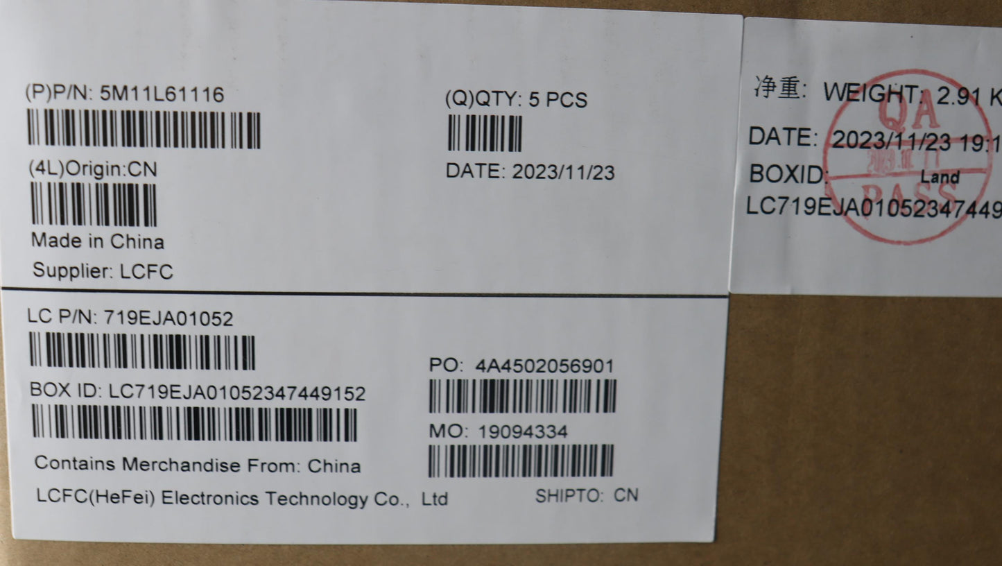 Lenovo Mech_Asm Fru Kb Ccv 058 Fra Uk - 5M11L61116