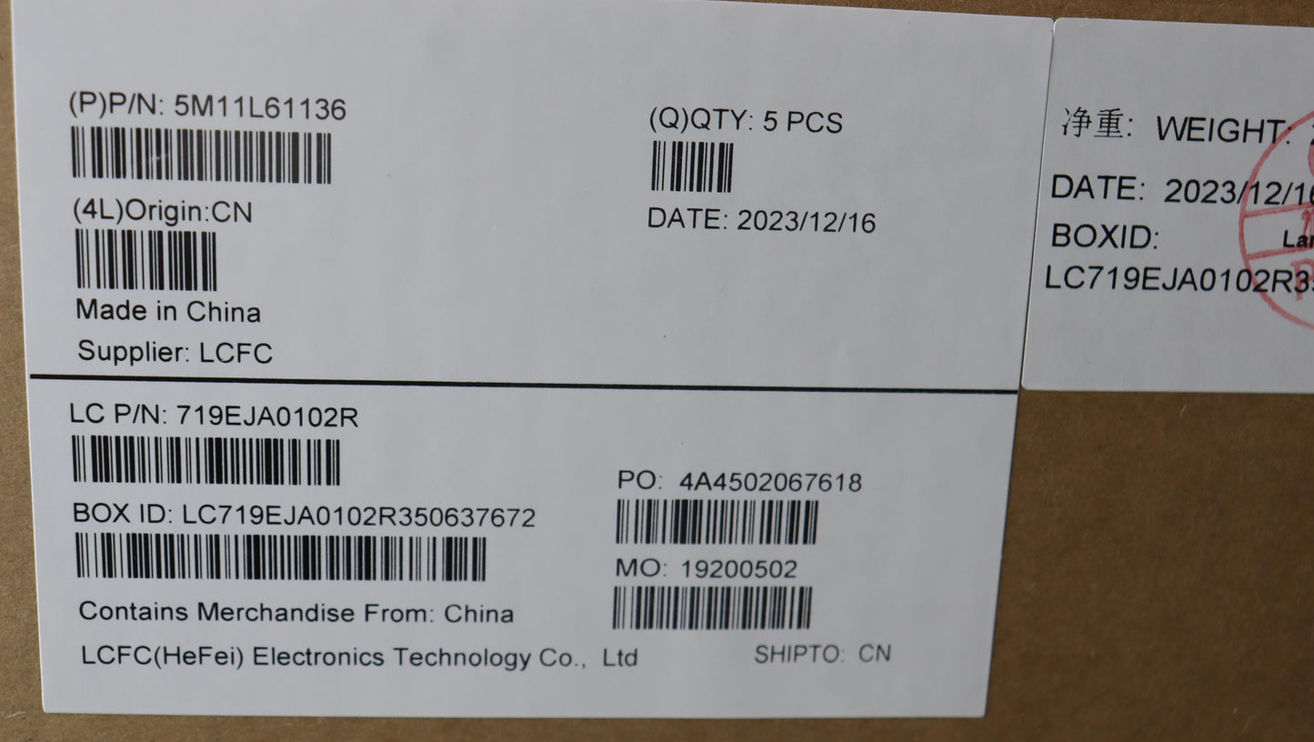 Lenovo Mech_Asm Fru Kb Ccv Fra Uk Bl - 5M11L61136