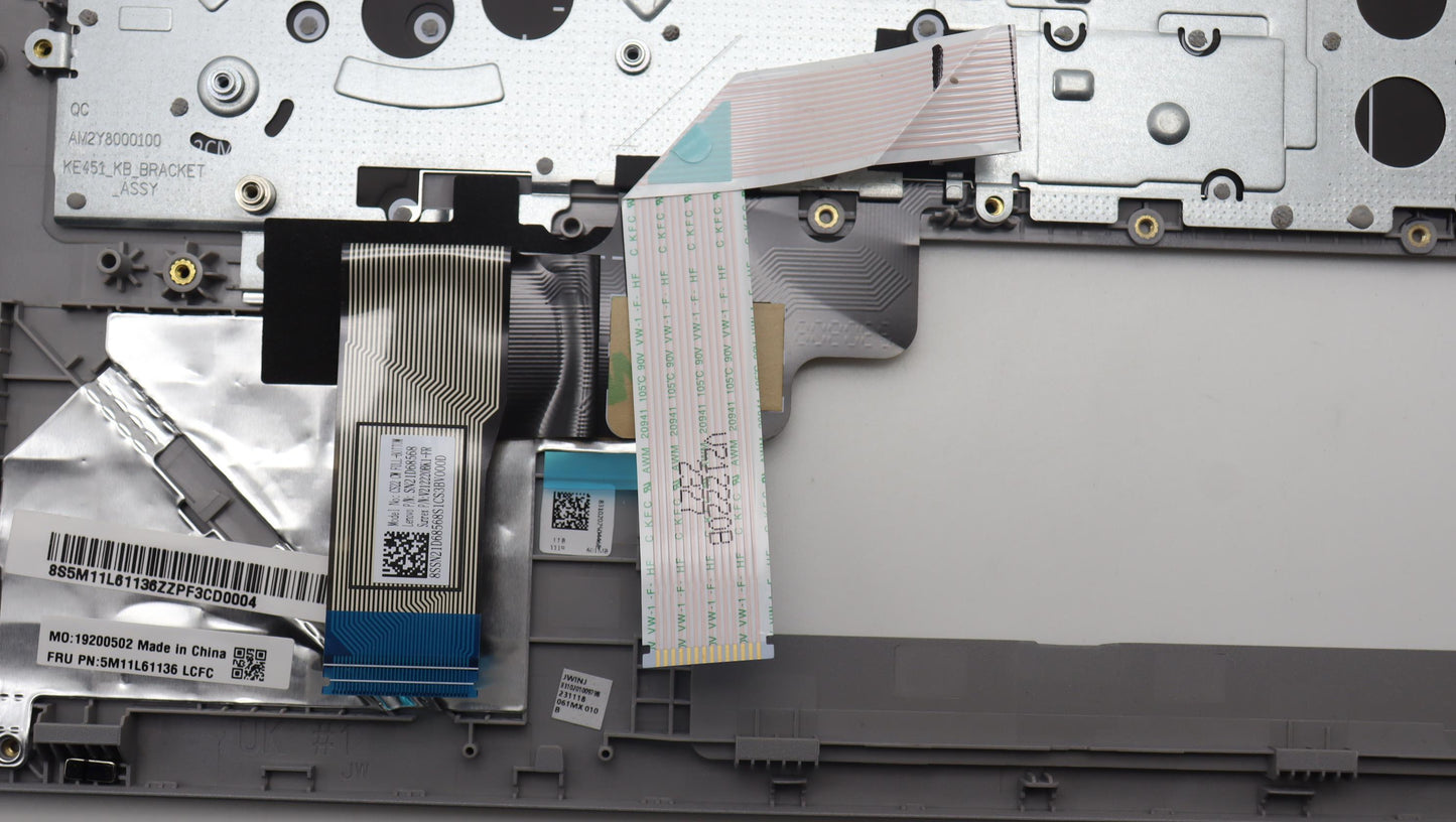 Lenovo Mech_Asm Fru Kb Ccv Fra Uk Bl - 5M11L61136