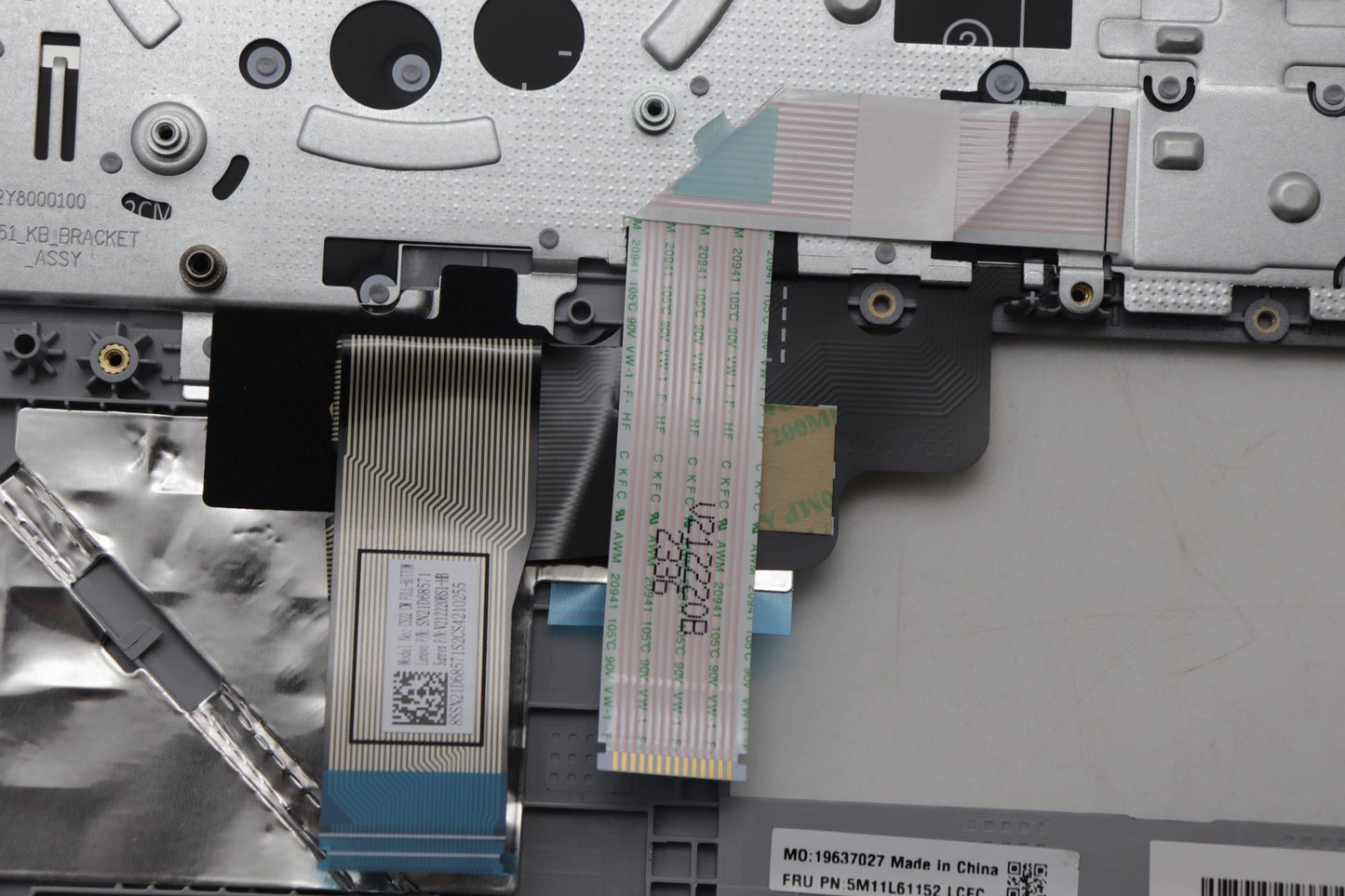 Lenovo Mech_Asm Fru Kb Ccv Hbw Us Bl - 5M11L61152