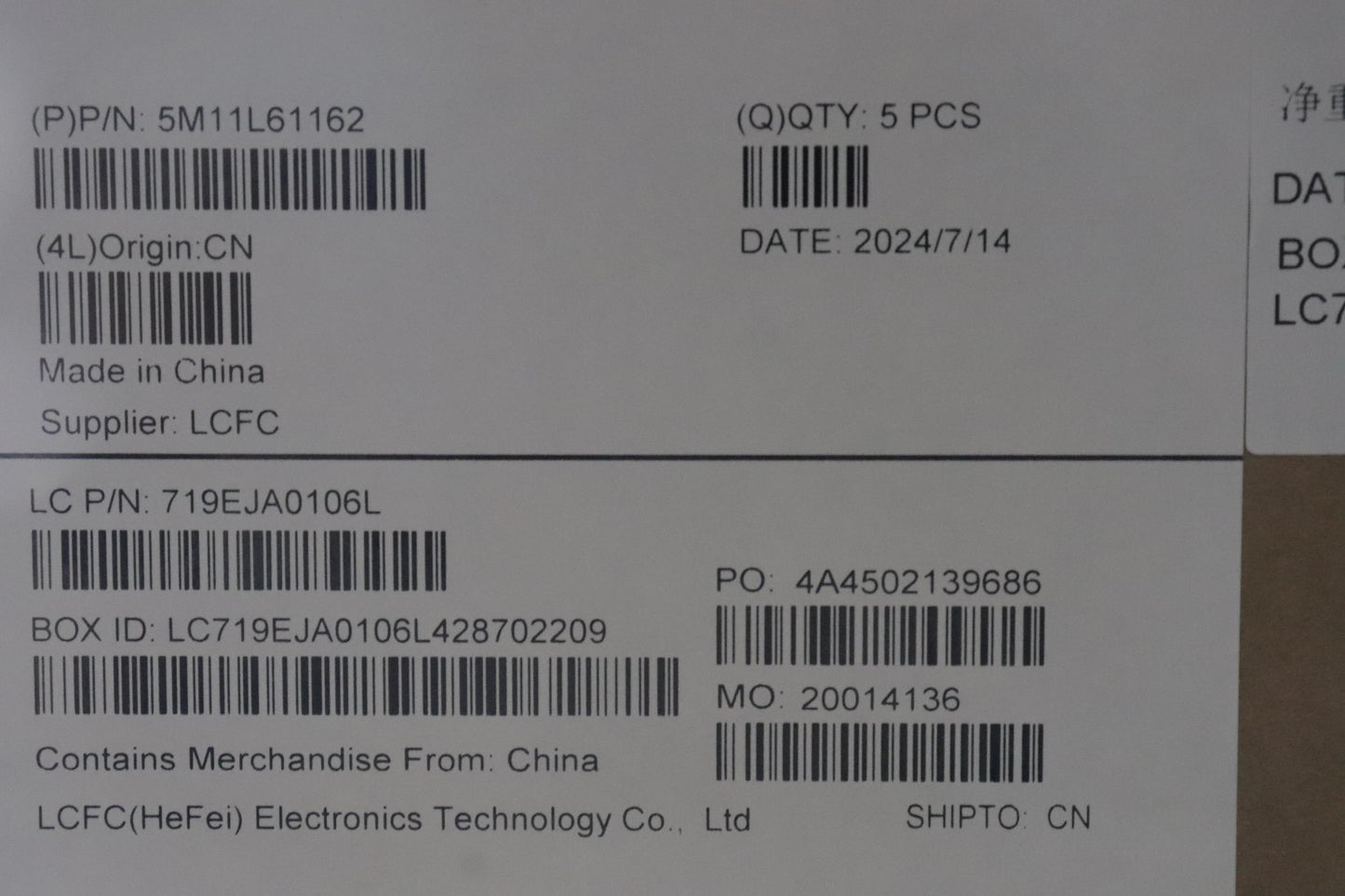 Lenovo Mech_Asm Fru Kb Ccv Por Uk Bl - 5M11L61162