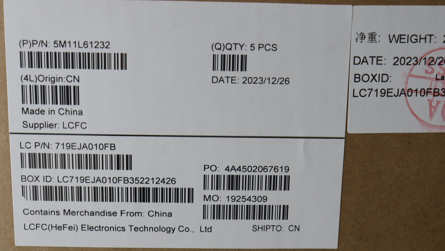 Lenovo Mech_Asm Fru Kb Ccv La Spa Uk - 5M11L61232