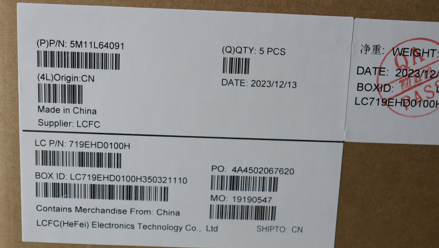 Lenovo Mech_Asm Kbd W C Csa Bklt Ltn - 5M11L64091